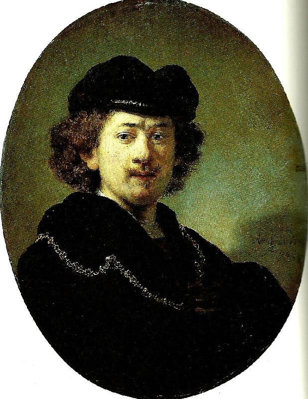 Rembrandt Peale autoportrait a' la toque Germany oil painting art